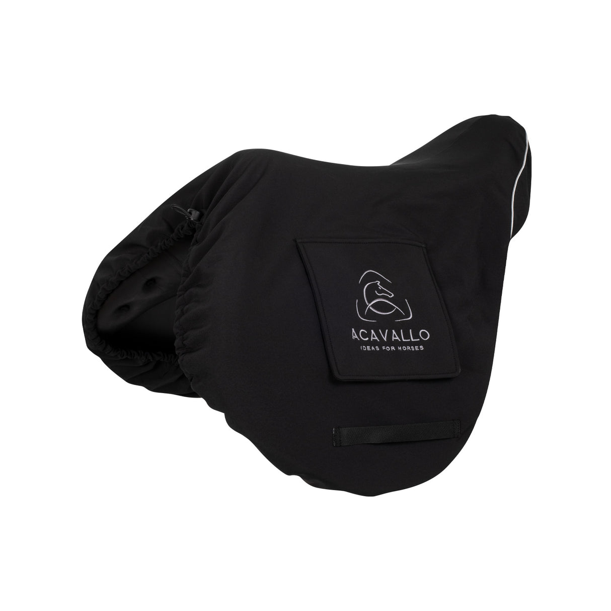 Acavallo Saddle Cover Fleece Lining #colour_black