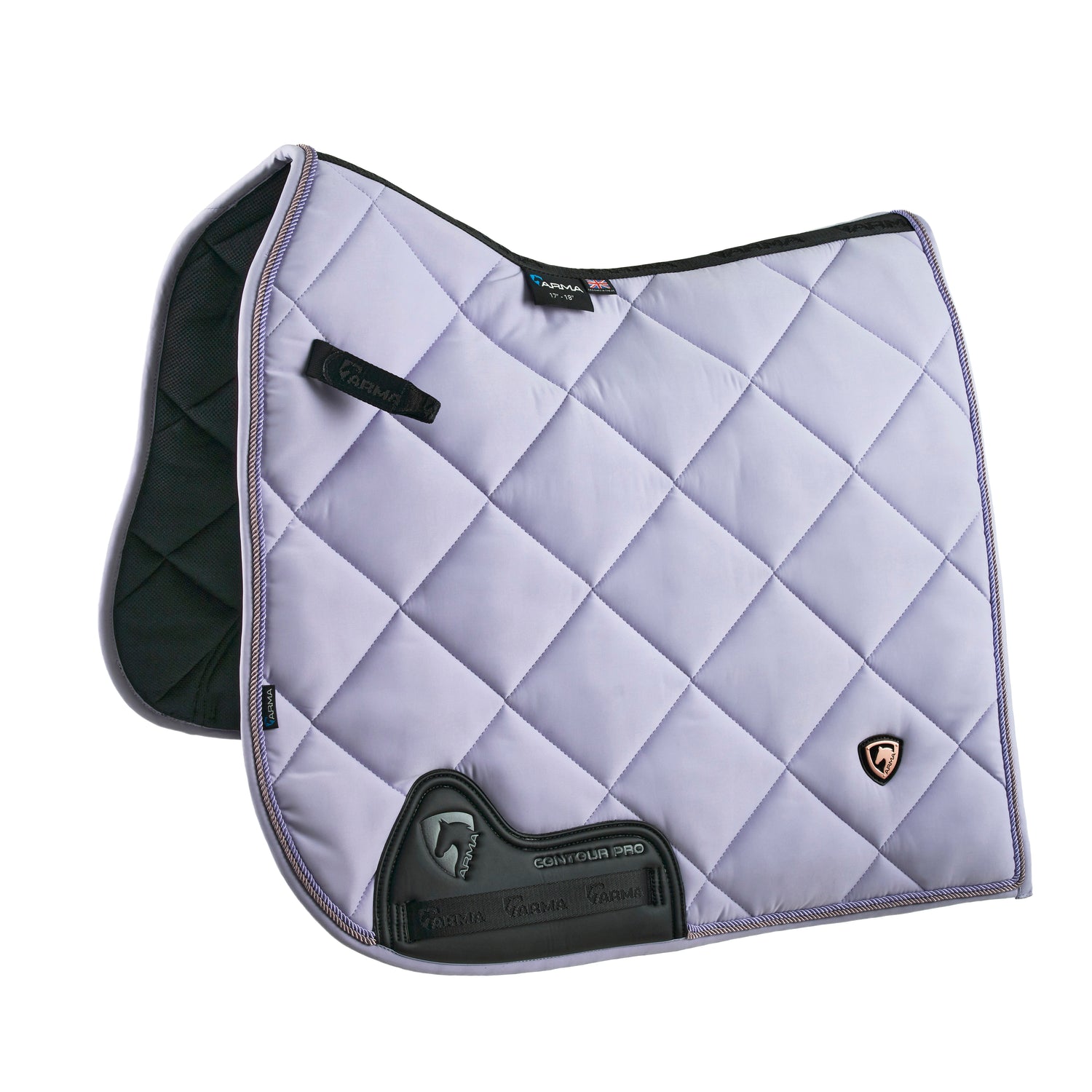 Shires ARMA Classic Dressage Saddlecloth #colour_lavender