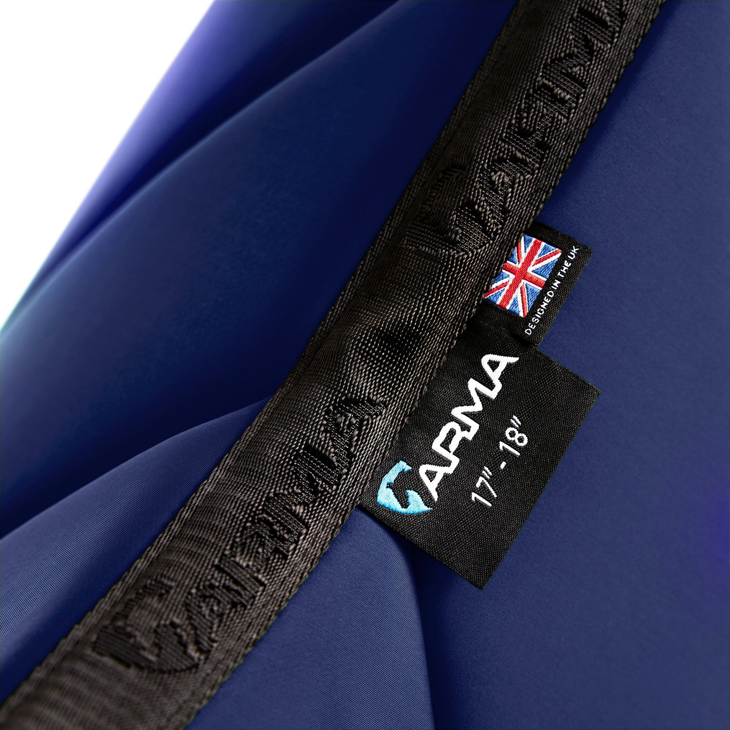 Shires ARMA Eltar Euro Cut Saddlecloth #colour_navy