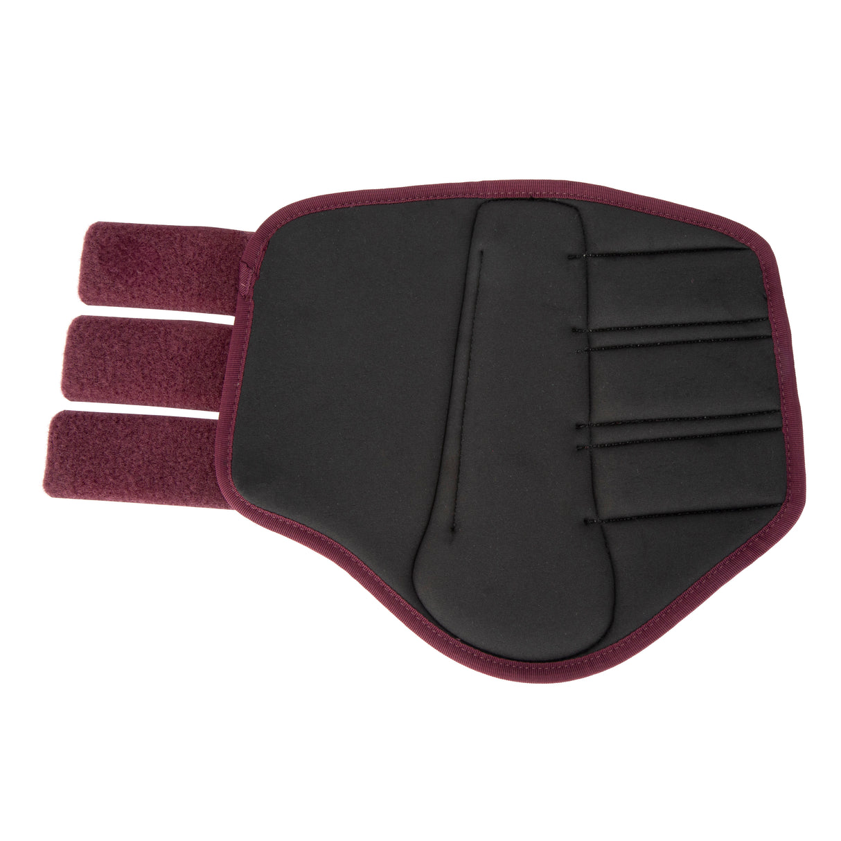 Shires ARMA Contour Pro Brushing Boots #colour_black-cherry