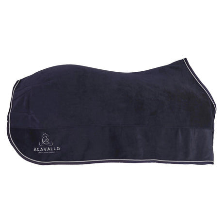 Acavallo Fleece Stable Rug 800G #colour_blue