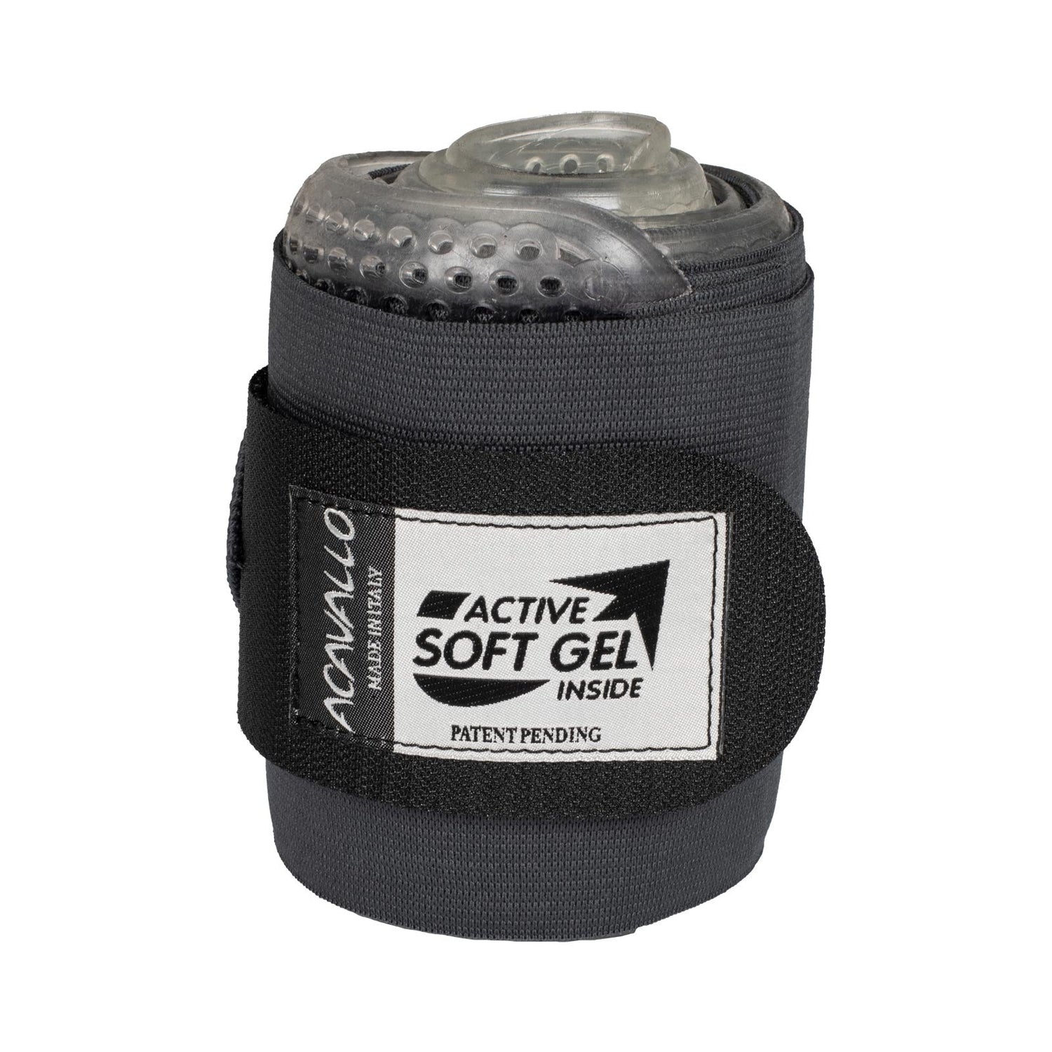 Acavallo Elastic Bandages Classic Gel #colour_grey