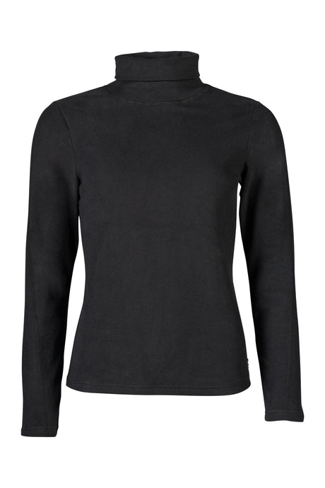 HKM Ladies Turtleneck Shirt -Eva- #colour_black