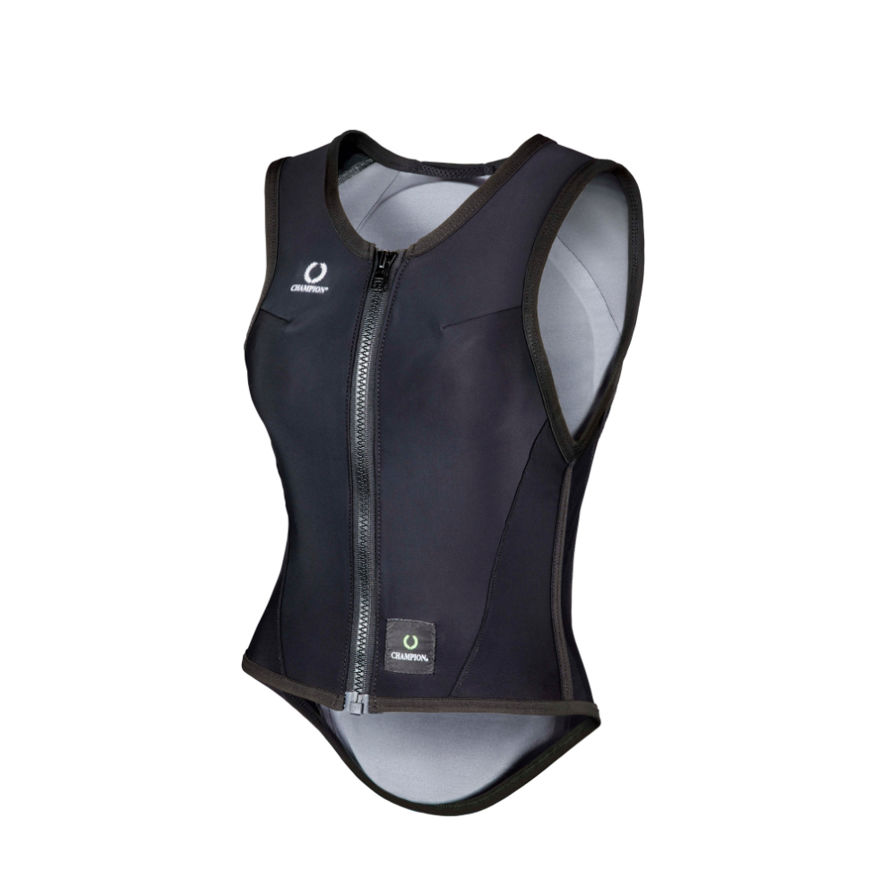 Champion Sculpt Back Protector With Champion Logo #colour_black