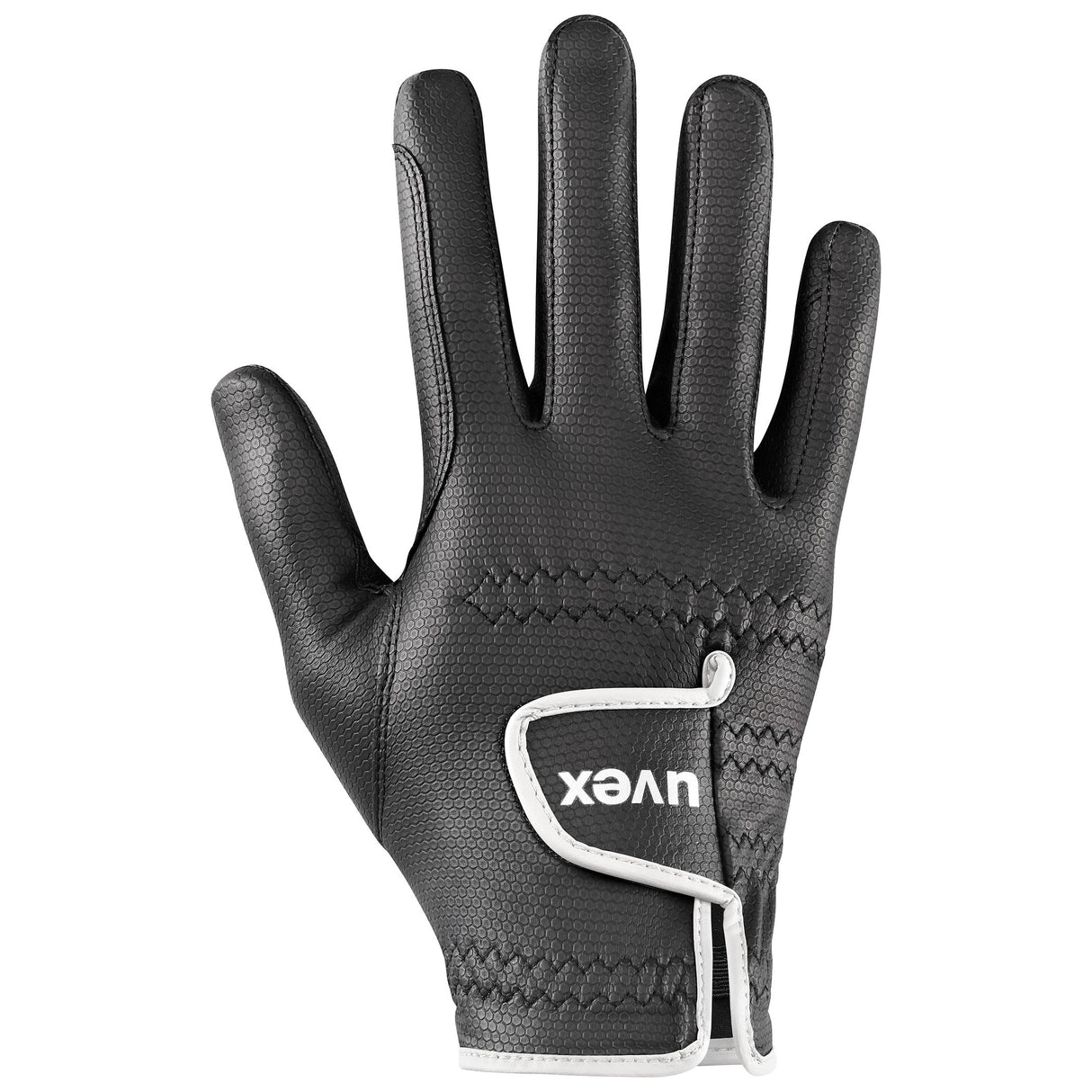 Uvex Topstyle Riding Gloves #colour_black-white