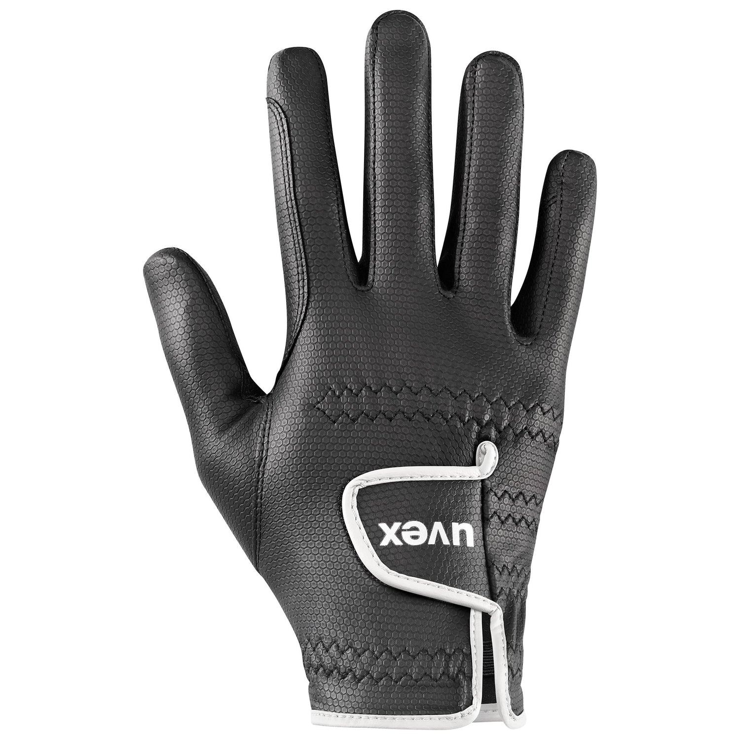 Uvex Topstyle Riding Gloves #colour_black-white
