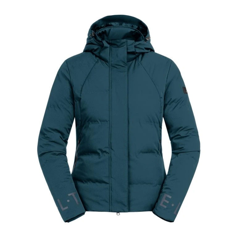 E.L.T Ohio Ladies Winter-Performance-Riding Jacket #colour_petrol-blue
