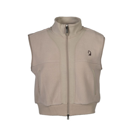 HKM Ladies Vest -Arezzo Teddy- #colour_beige