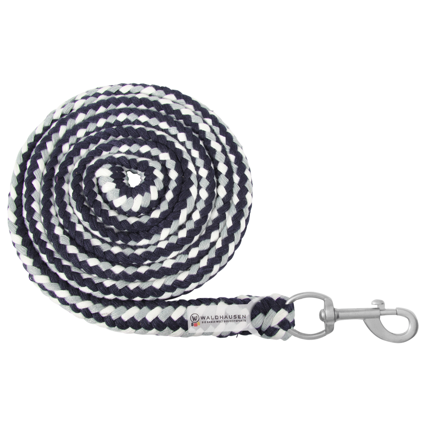 Waldhausen Snap Hook Lead Rope Plus #colour_dark-blue-grey