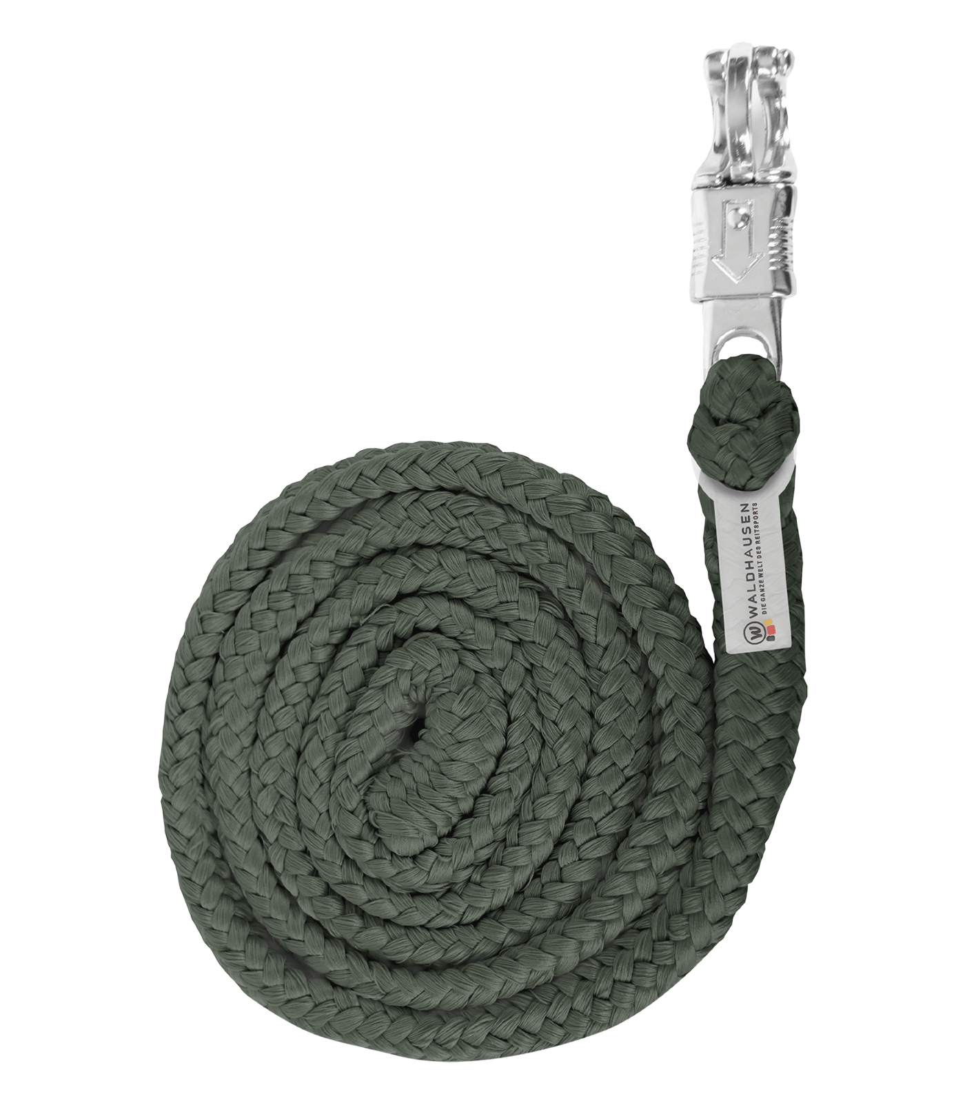 Waldhausen Economic Panic Hook Lead Rope #colour_dark-olive