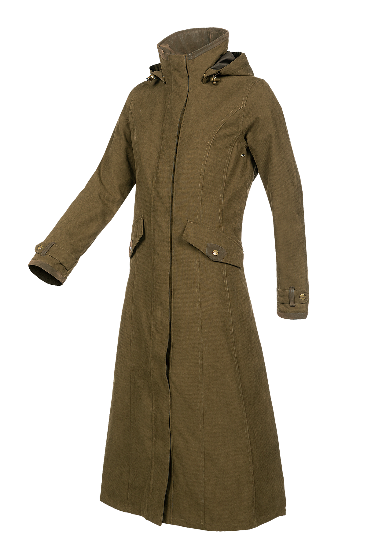 Baleno Kensington Ladies Riding Coat #colour_pine-green