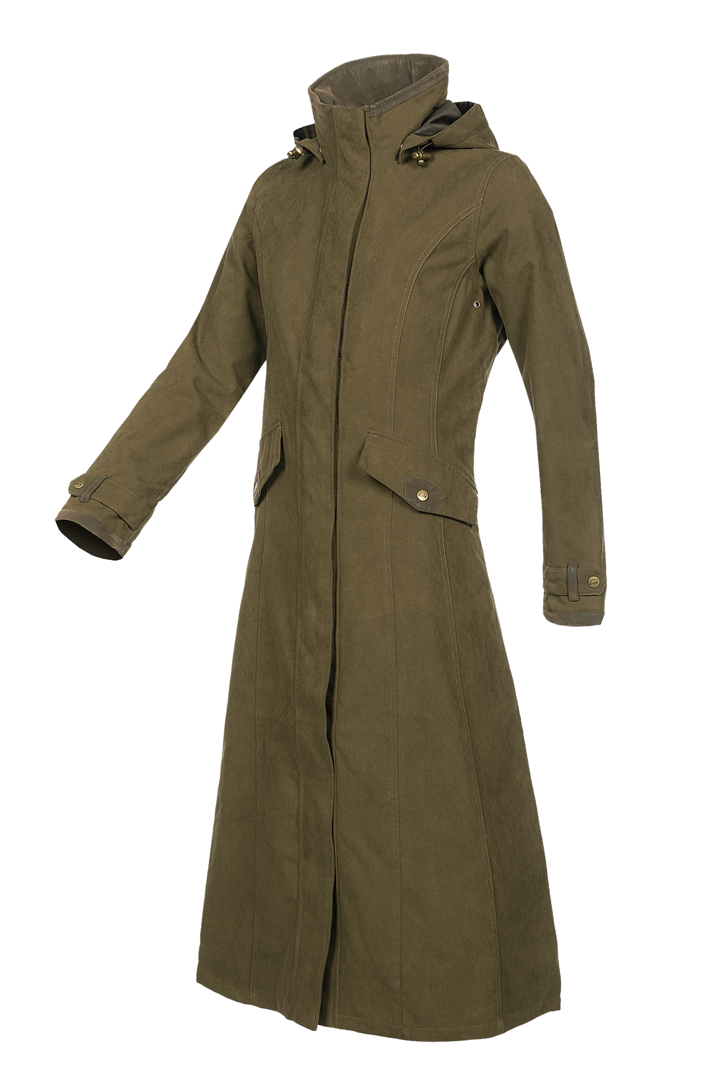 Baleno Kensington Ladies Riding Coat #colour_pine-green