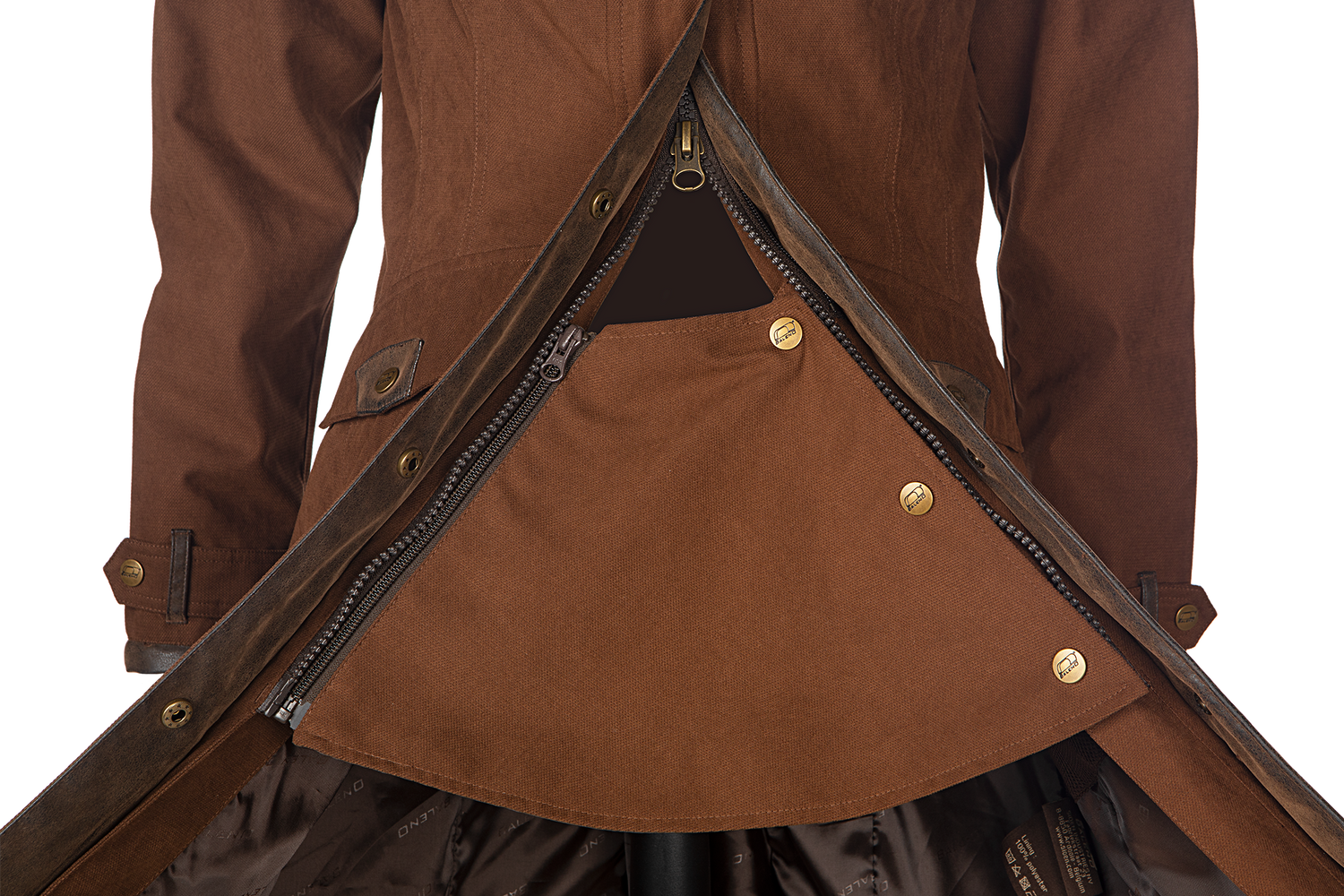 Baleno Kensington Ladies Riding Coat #colour_earth-brown