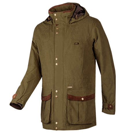 Baleno Oakwood Mens Durable Country Coat #colour_pine-green