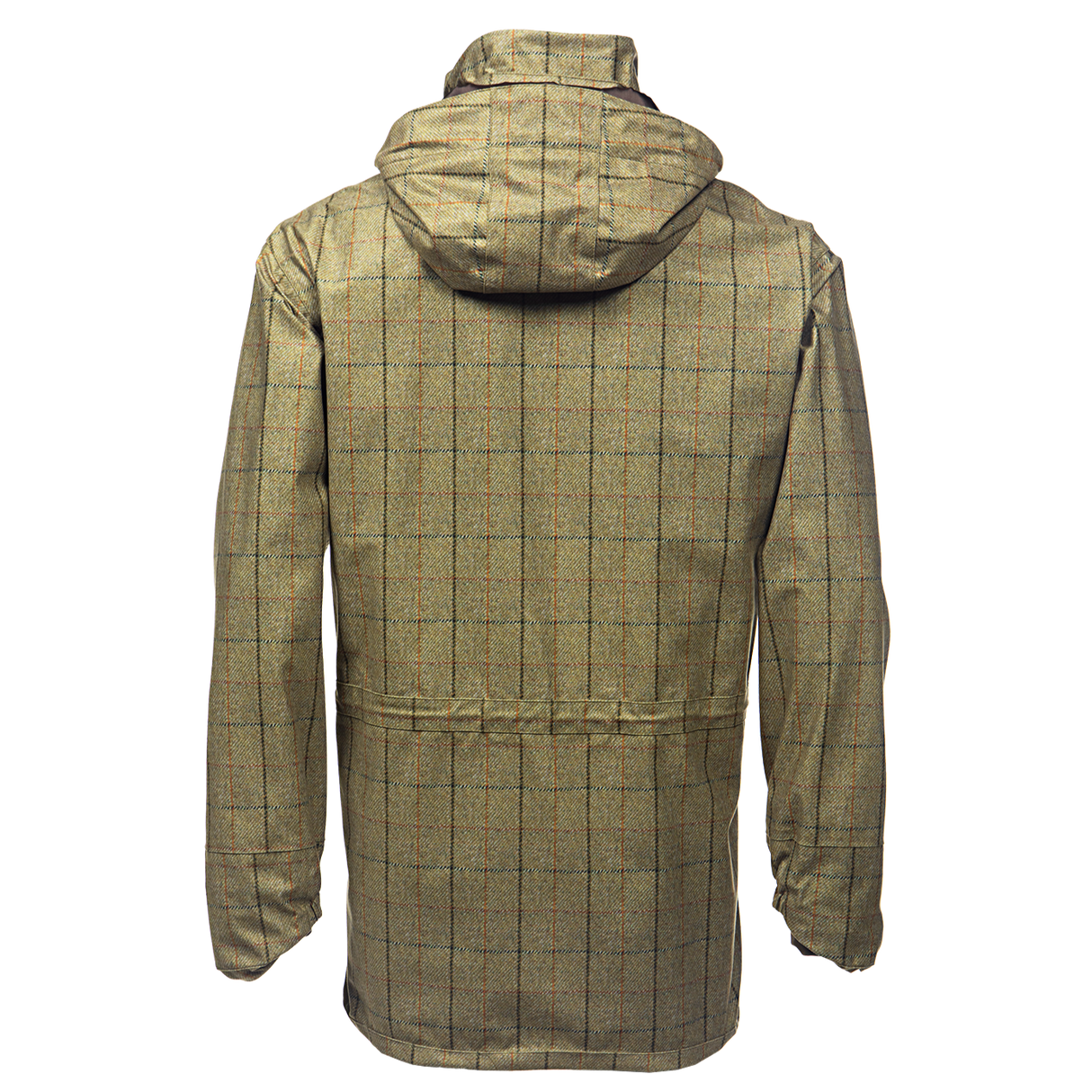 Baleno Moorland Mens Tweed Foldaway Jacket #colour_check-khaki
