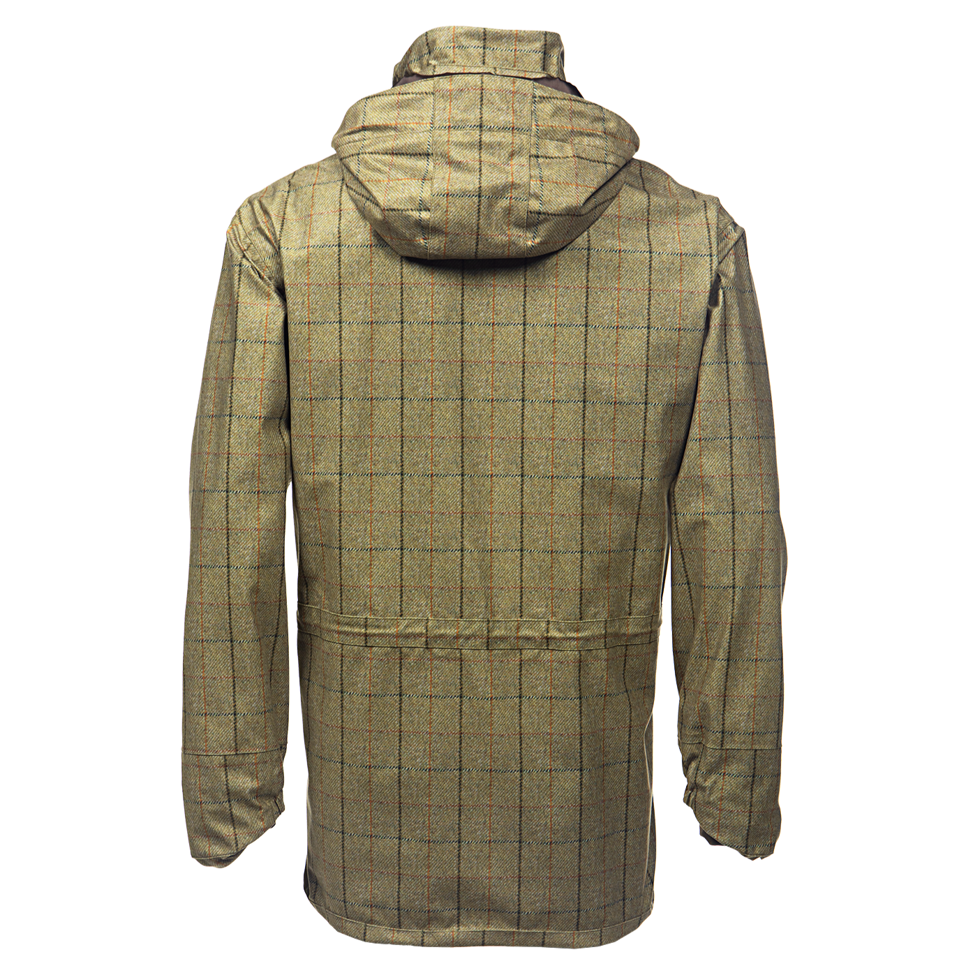 Baleno Moorland Mens Tweed Foldaway Jacket #colour_check-khaki
