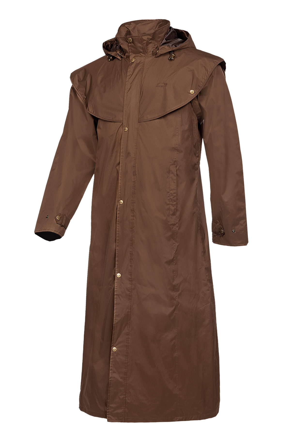 Baleno Newbury Mens Raincoat #colour_earth-brown