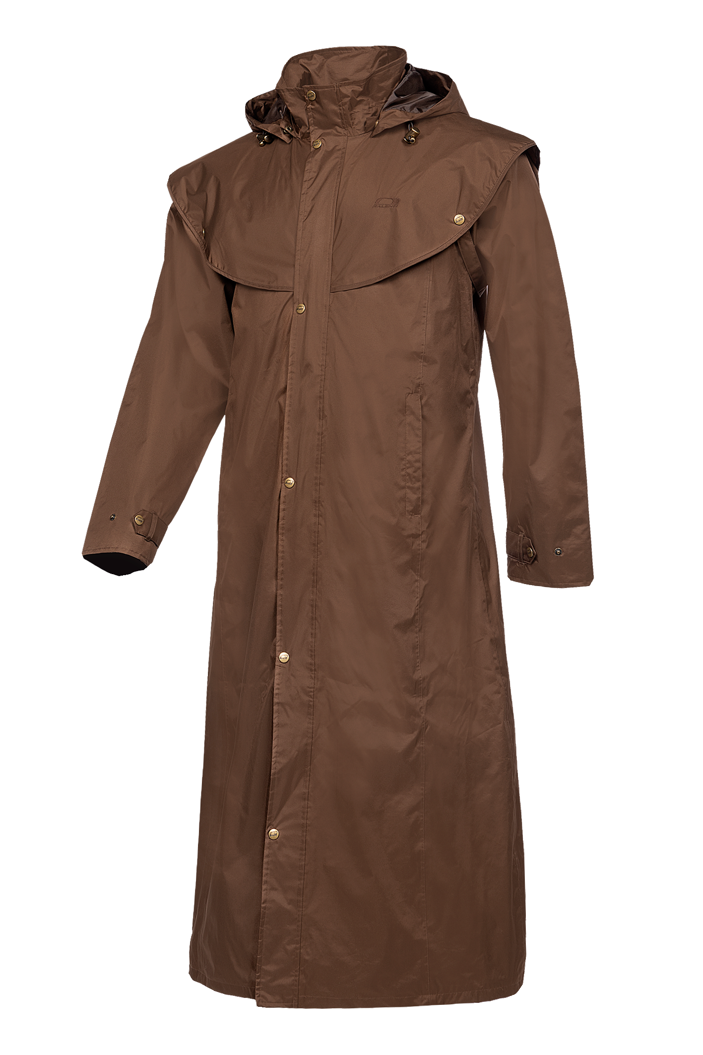 Baleno Newbury Mens Raincoat #colour_earth-brown