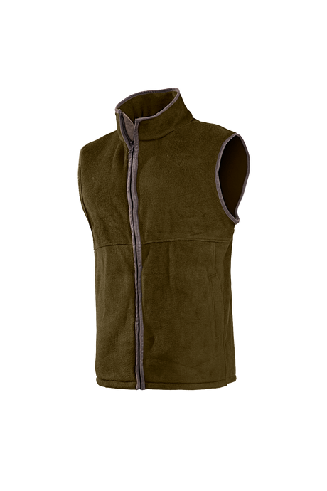 Baleno Harvey Mens Fleece Bodywarmer #colour_olive