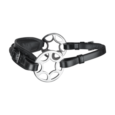 Waldhausen Bitless Bridle Sensitive With Wheel #colour_black