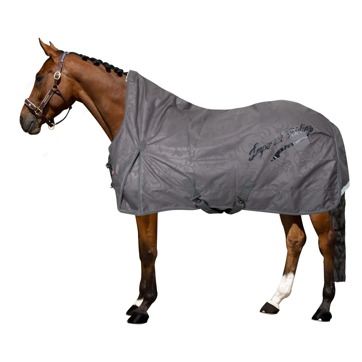 Imperial Riding Super-Dry 50g Turnout Rug #colour_tornado