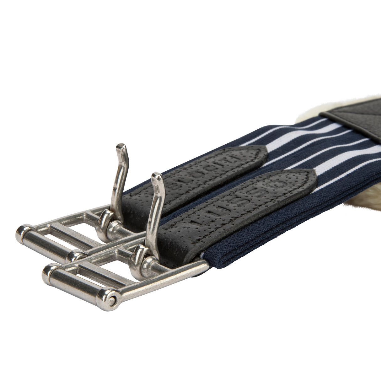 Shires Velociti Lusso Elite Anatomical Girth #colour_black