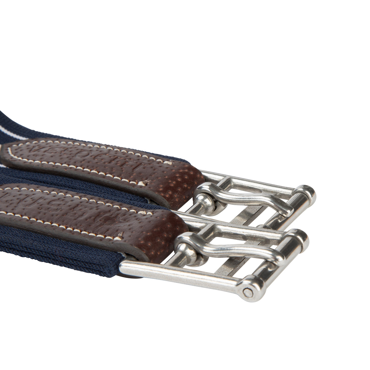 Shires Velociti Lusso Elite Stud Girth #colour_havana