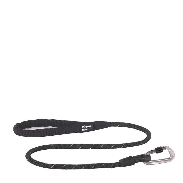Mountain Paws Rope Dog Lead #colour_black