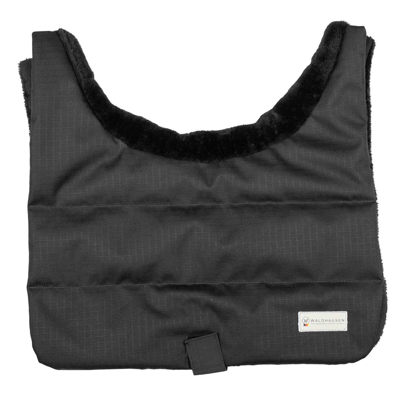 Waldhausen Horse Bib #colour_black