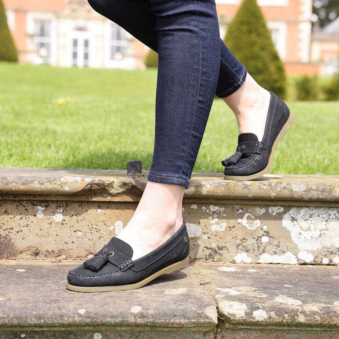 Moretta Alita Loafers #colour_navy