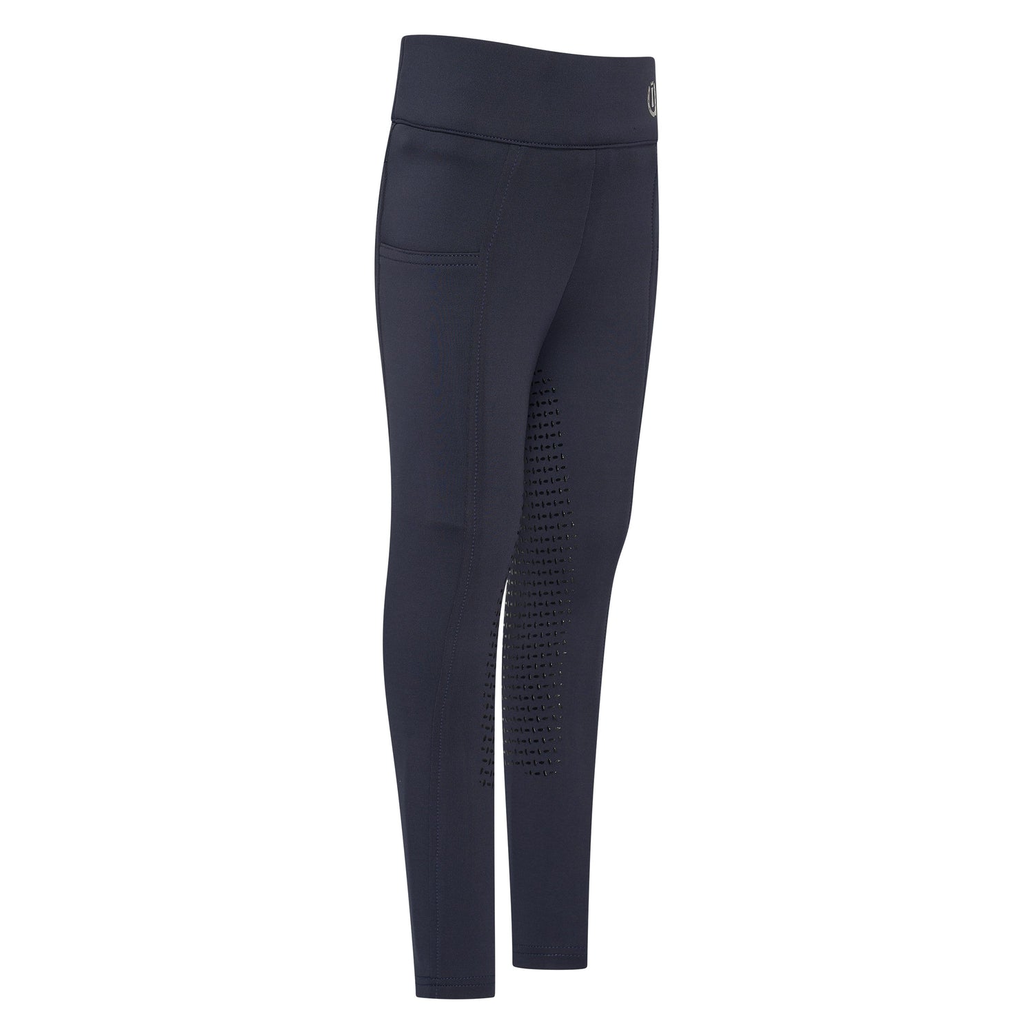 Imperial Riding Tessy Children's Full Grip Riding Tights #colour_navy