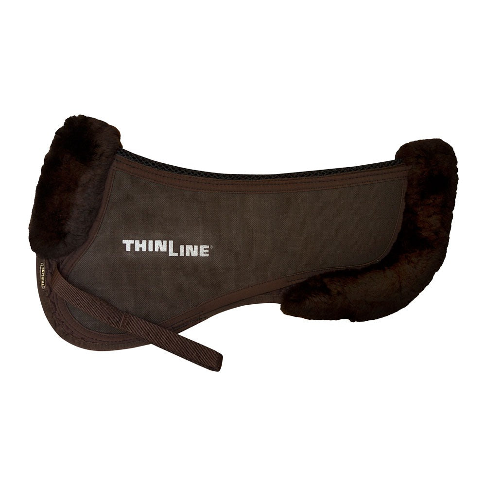 ThinLine Trifecta Half Pad with Sheepskin Trim