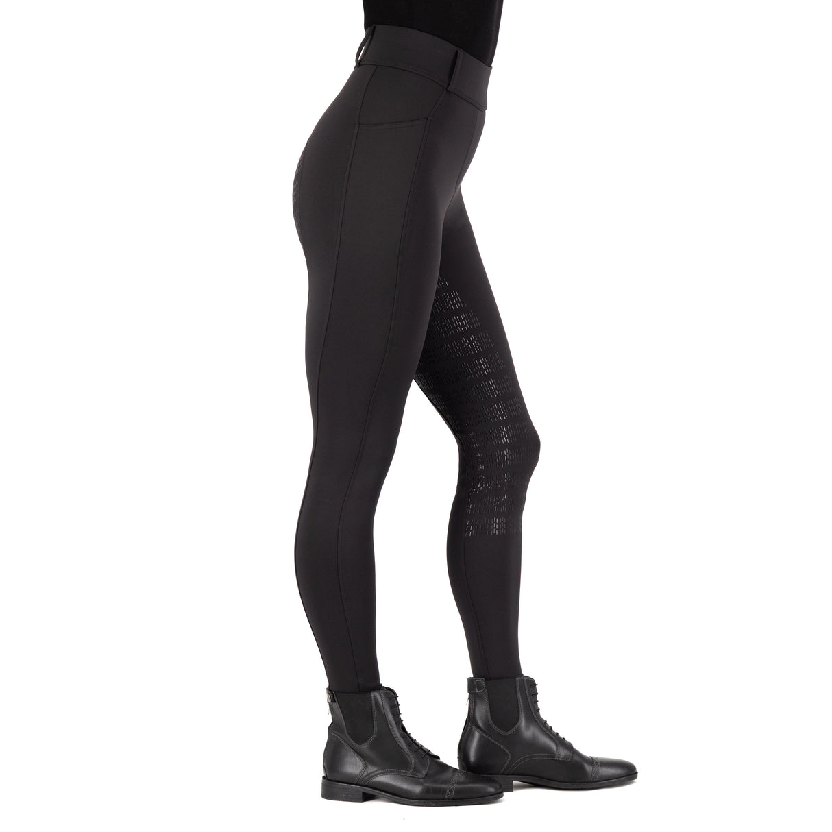 Imperial Riding Women's Tamara Full Grip Riding Tights #colour_black