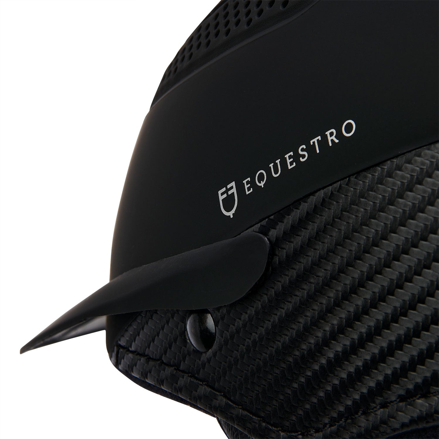 Equestro Ultra Light Helmet In Durable Plastic #colour_black