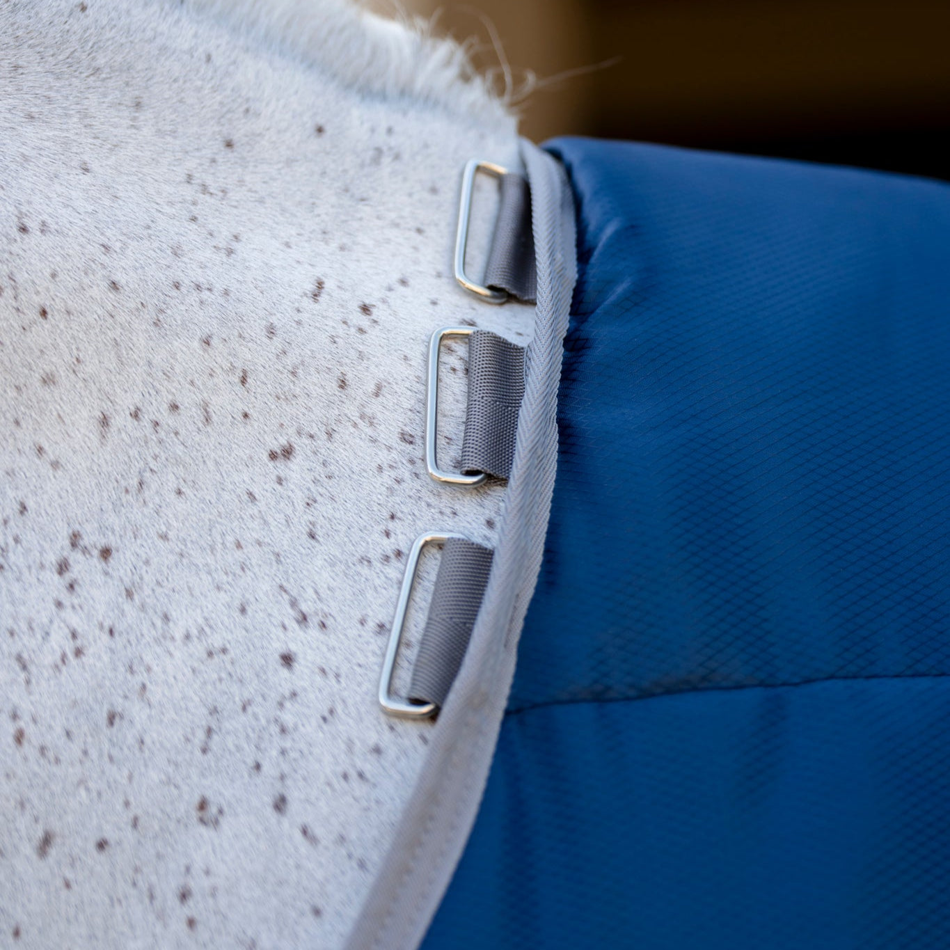 Horseware Ireland Amigo Ripstop Insulator 550g Plus Stable Rug #colour_navy-titanium-grey