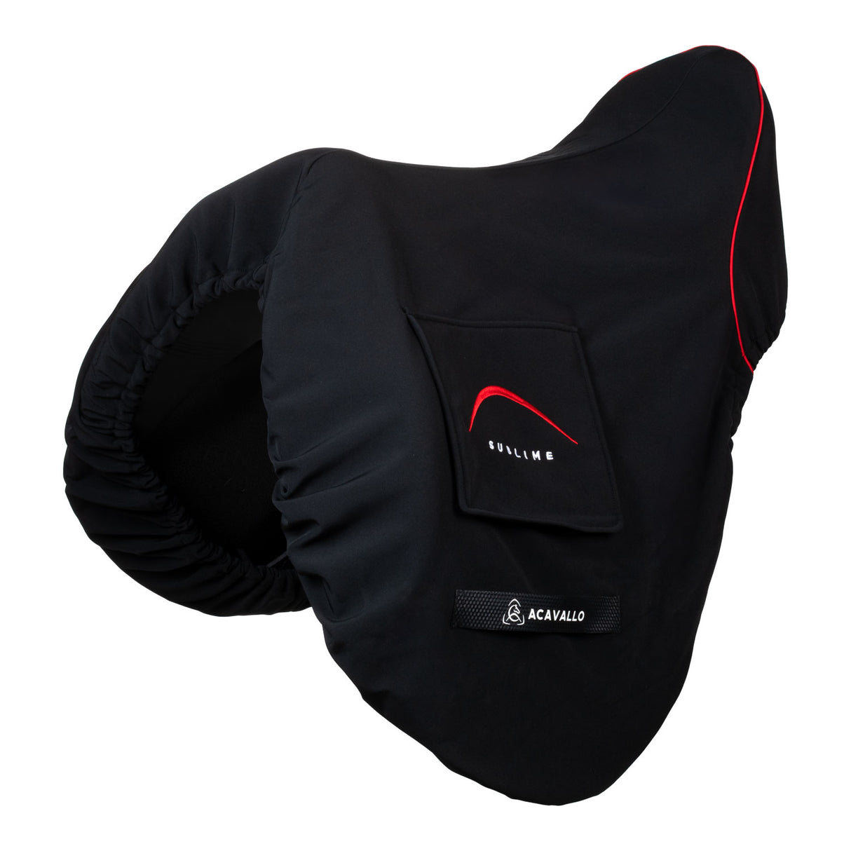 Acavallo Sublime Dressage Saddle Cover Bag #colour_black