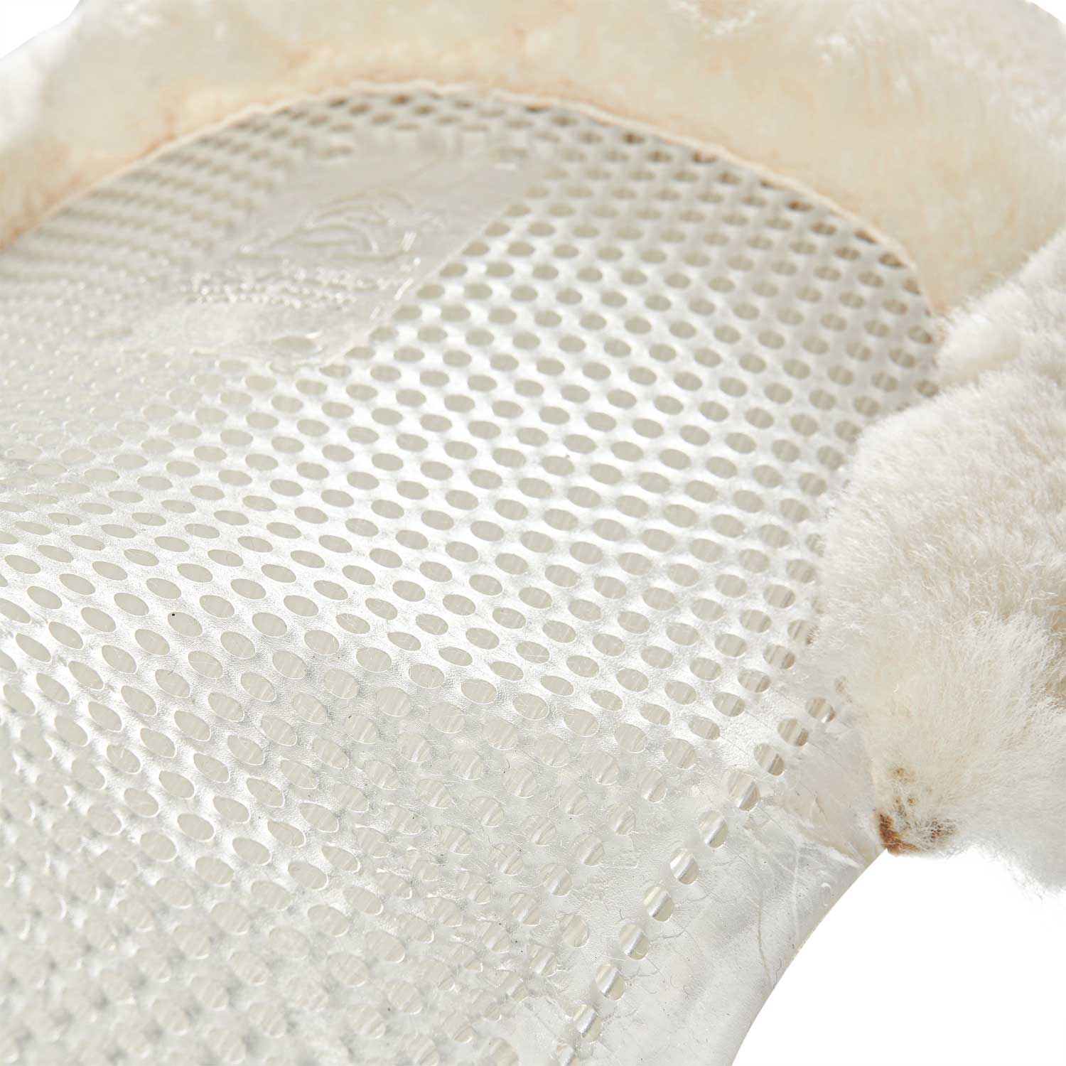 Acavallo Gel NS-S Classic-S 1/2 Cut-Out Flat Pony #colour_transparent-natural