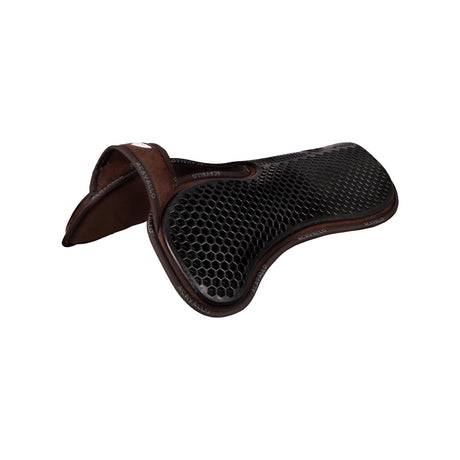 Acavallo Pad SP WFS Suede Hexagonal Gel Front Riser #colour_brown