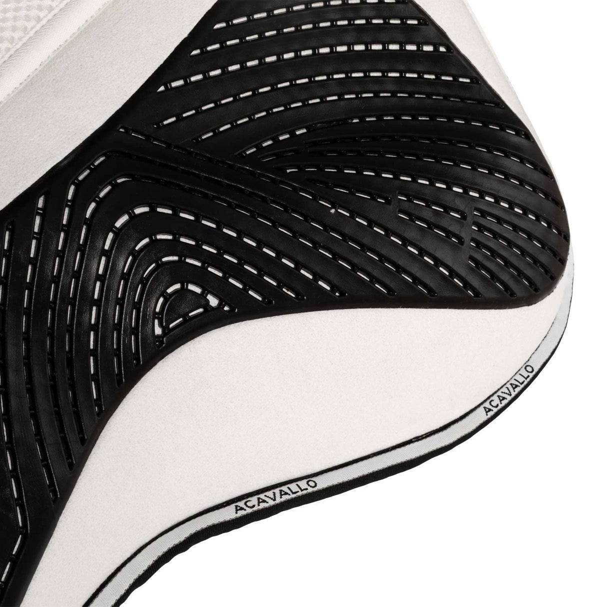 Acavallo Pad Mf Ds Sw-3Ds Suede Gel Grip Flat #colour_white