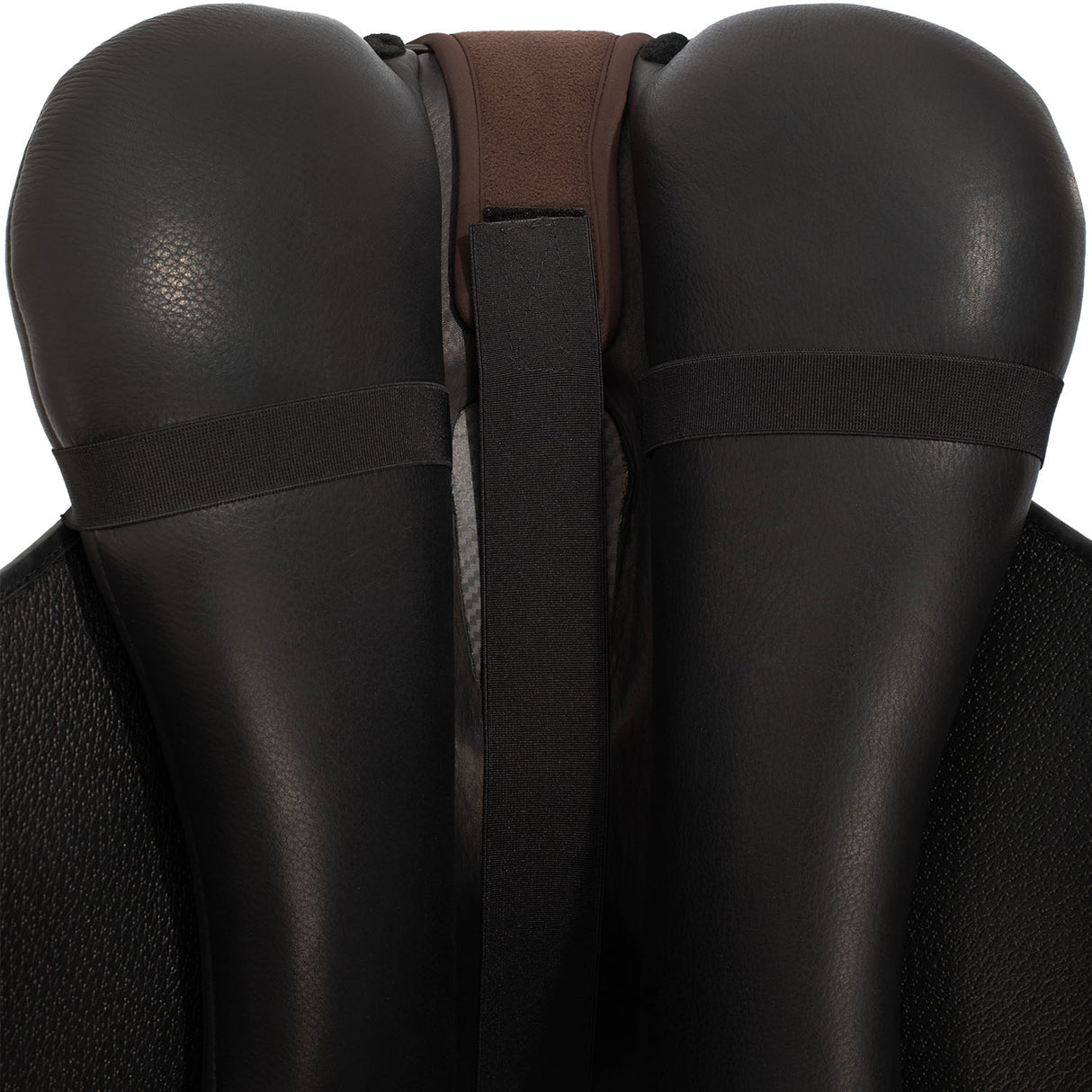 Acavallo Ortho-Coccyx Seat Saver Dressage Classic Gel-In Dri-Lex 20mm #colour_brown