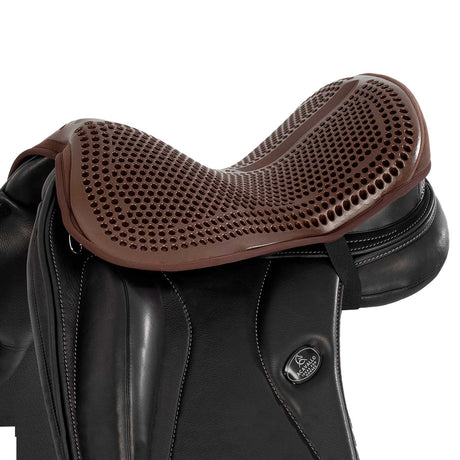 Acavallo Standard Seat Saver Dressage Classic Gel-Out Dri-Lex 20mm #colour_brown