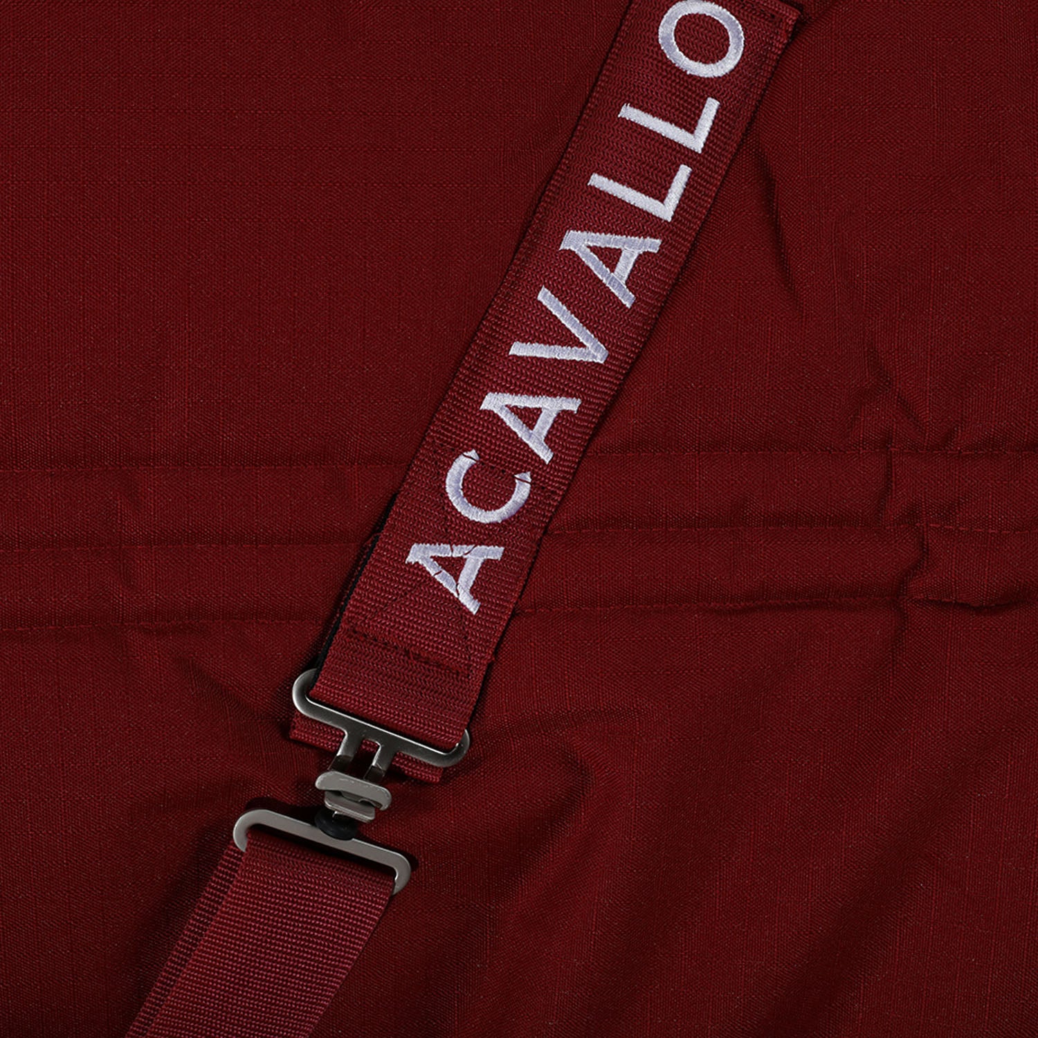 Acavallo 600D Ripstop Stable Rug 500G #colour_burgundy