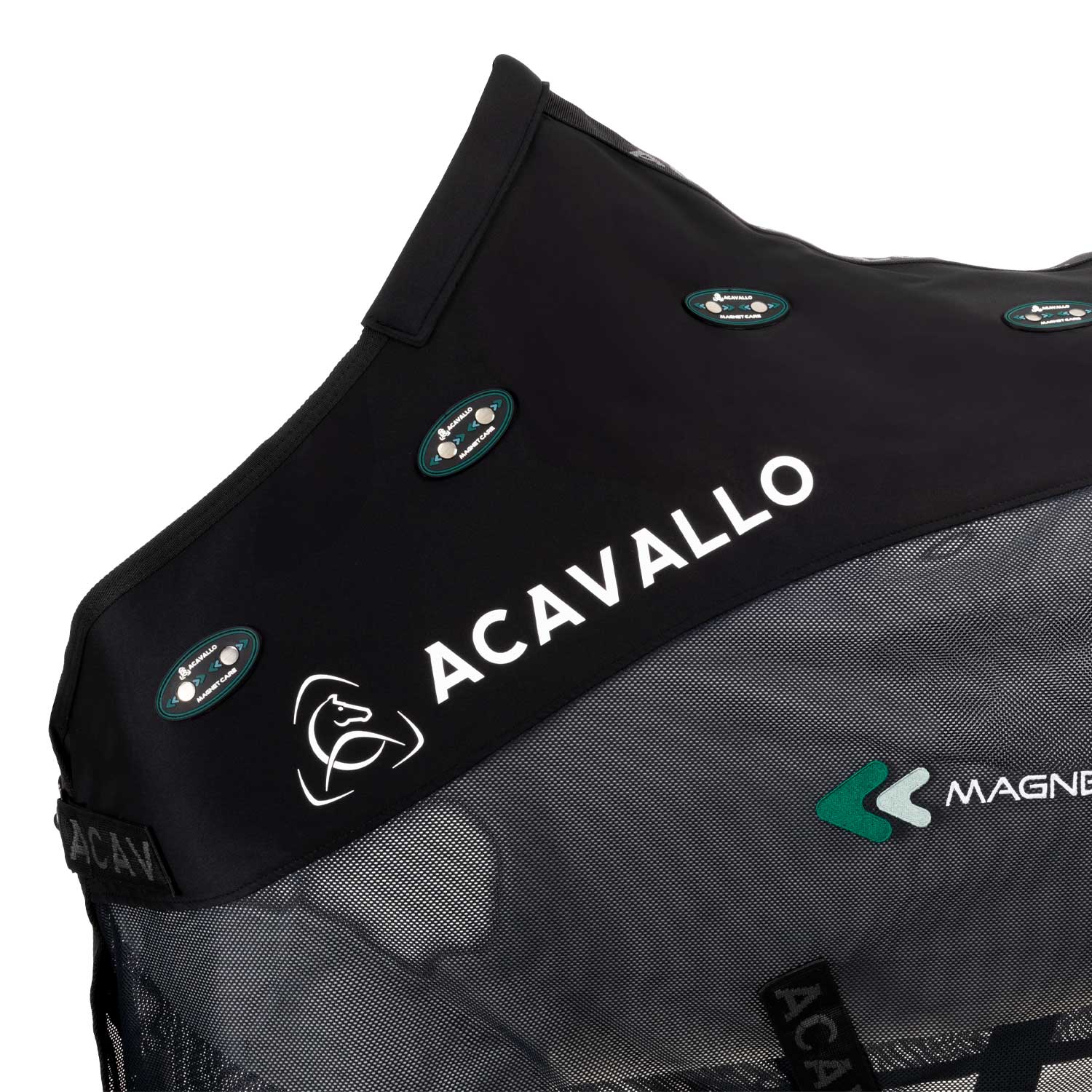 Acavallo Magnet Care Rug #colour_black