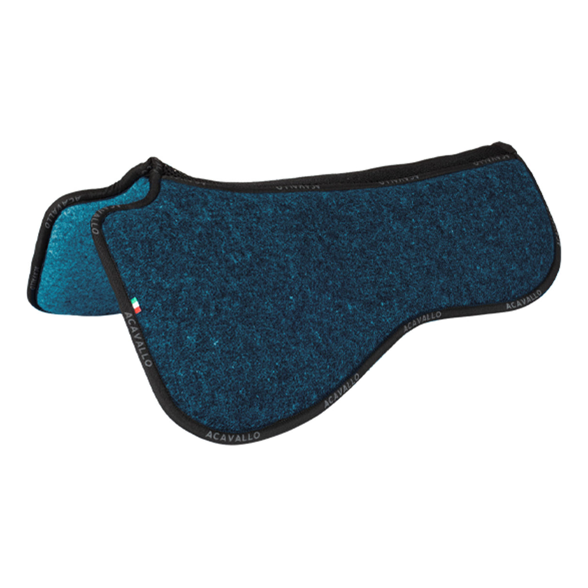 Acavallo Pad Mf Ds Sw-3Ds Double Felt Flat #colour_blue