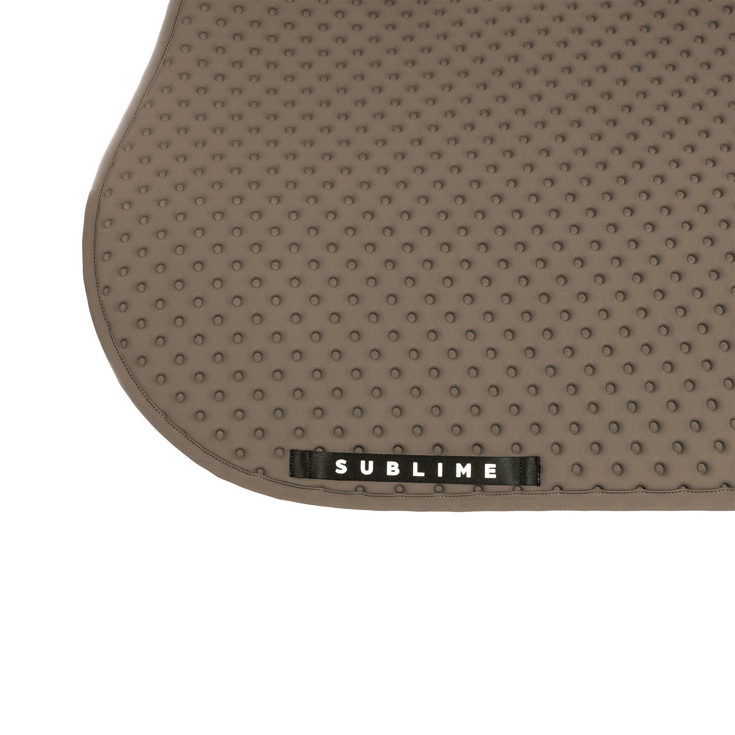 Acavallo Point Jumping Saddle Pad #colour_brown