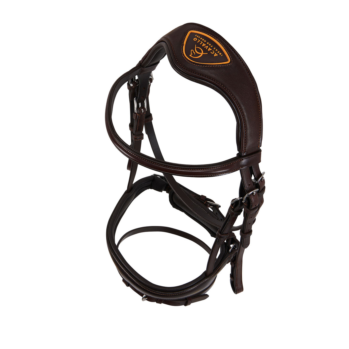 Acavallo Maestà Bridle Calfskin #colour_brown