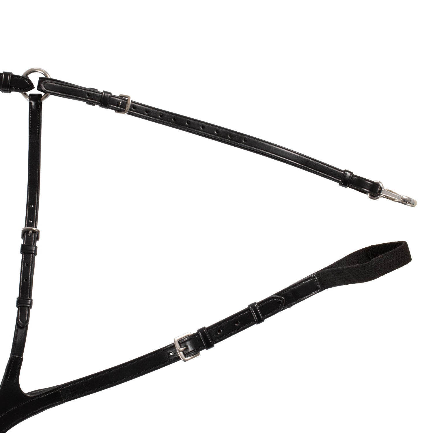 Acavallo Anatomical 5-Point Breastplate #colour_black