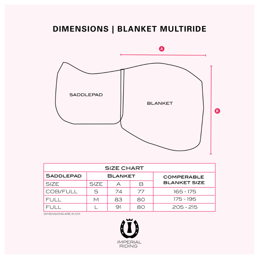 Imperial Riding Multiride Dressage Saddle Pad