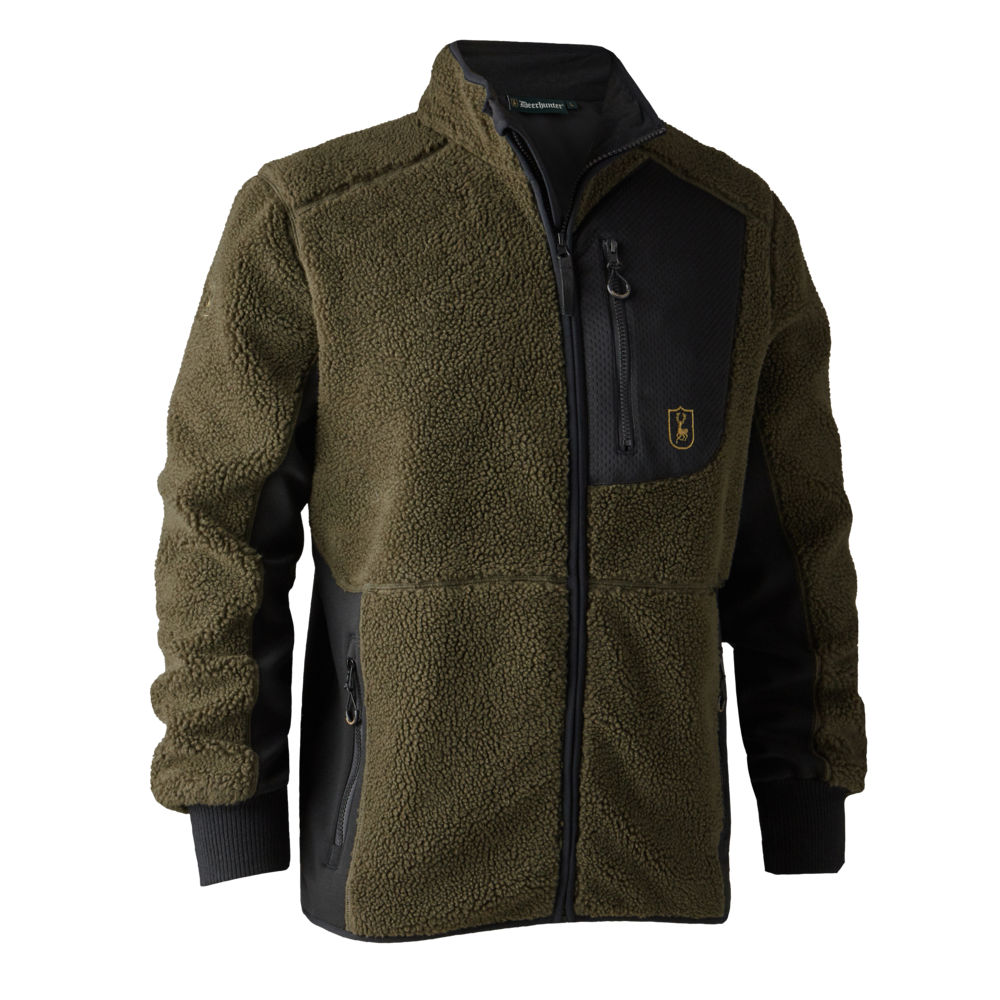 Deerhunter Rogaland Fibre Pile Men's Jacket #colour_adventure-green