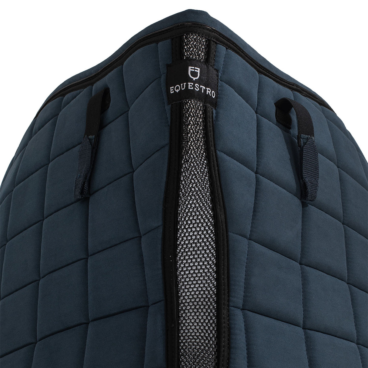 Equestro Shaped Jumping Saddle Pad #colour_blue